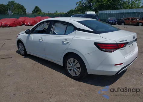 2023 Nissan Sentra S Xtronic Cvt z USA, uszkodzony, nr VIN 3N1AB8BV4PY275587